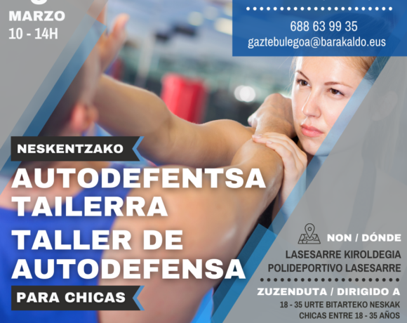 Cartel Autodefensa para chicas